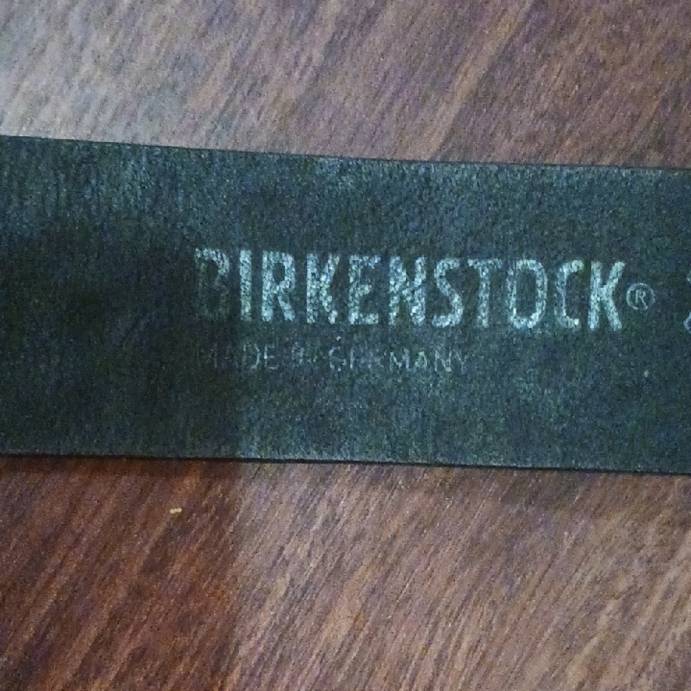Birkenstock Textured Black Leather Belt - Picture 6 of 11